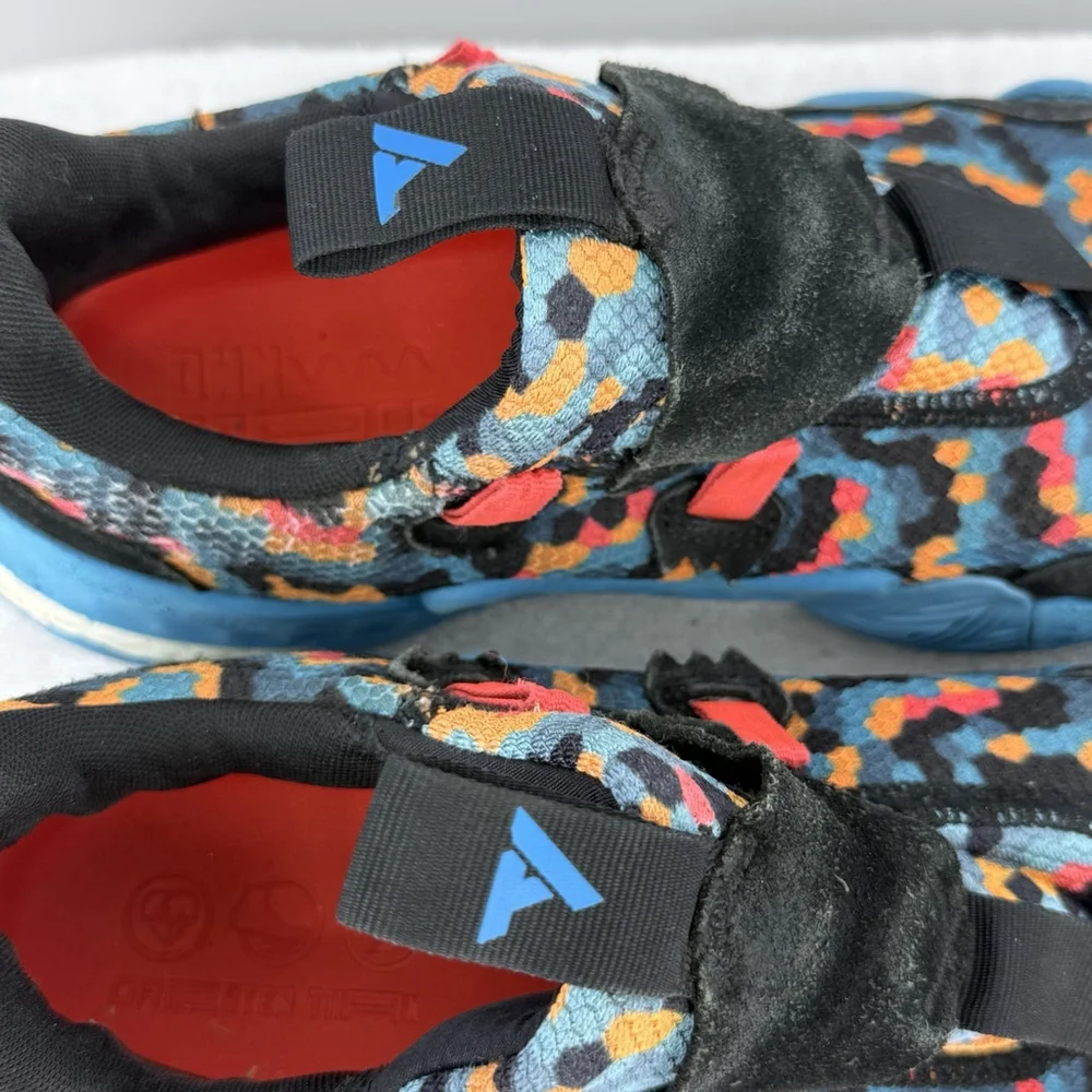 Size 11.5 - Adidas Trae Young 1 Pixels Boost Light Blue Basketball Sneaker